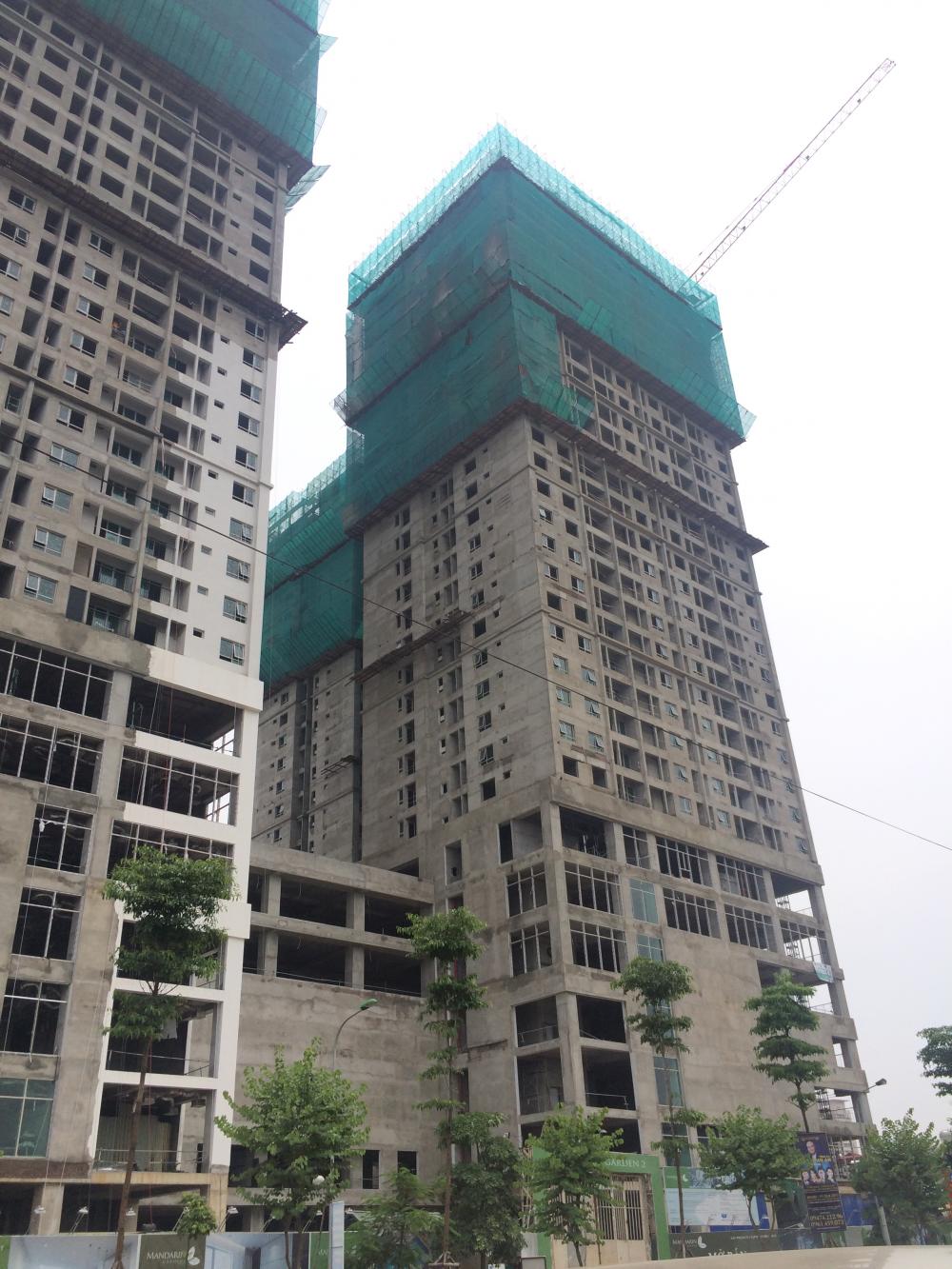 Dự án đã cất nóc