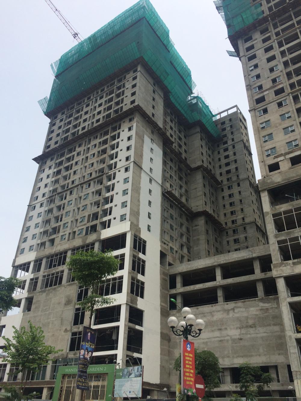 Dự án đã cất nóc