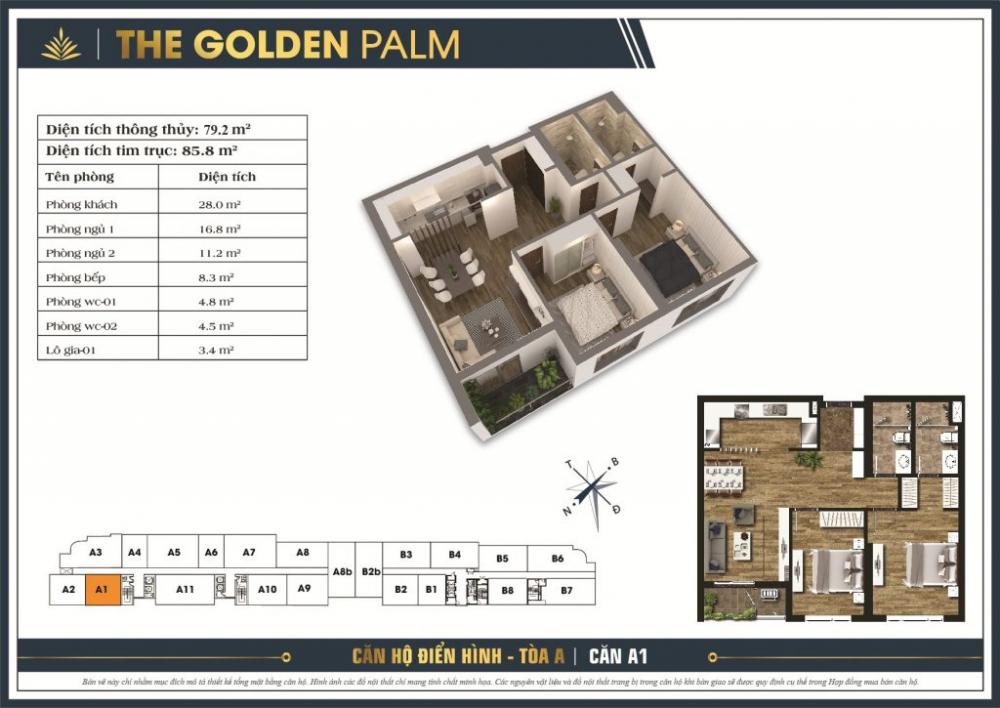 Thiết kế căn hộ A1