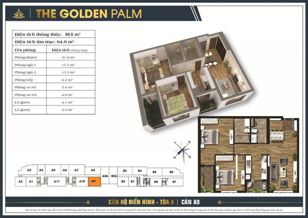 Thiết kế căn hộ A9