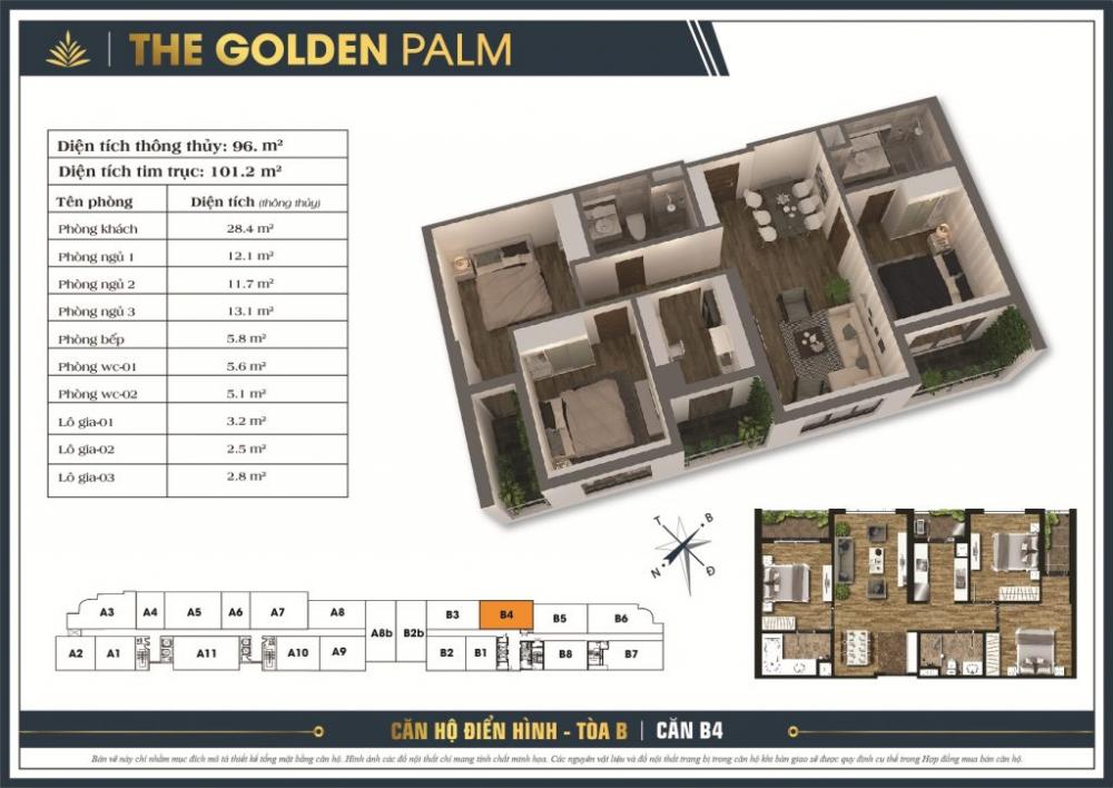 Thiết kế căn hộ B4