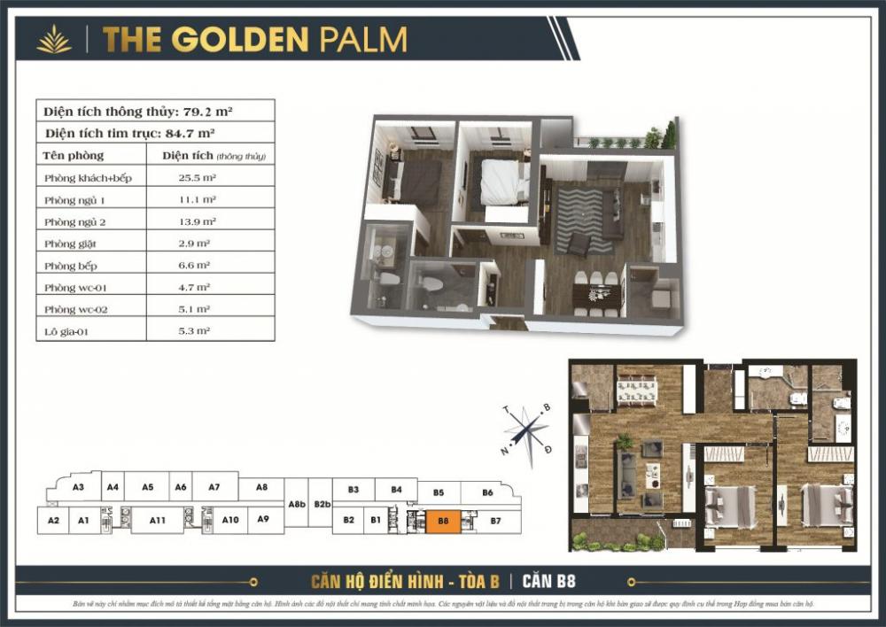 Thiết kế căn hộ B8