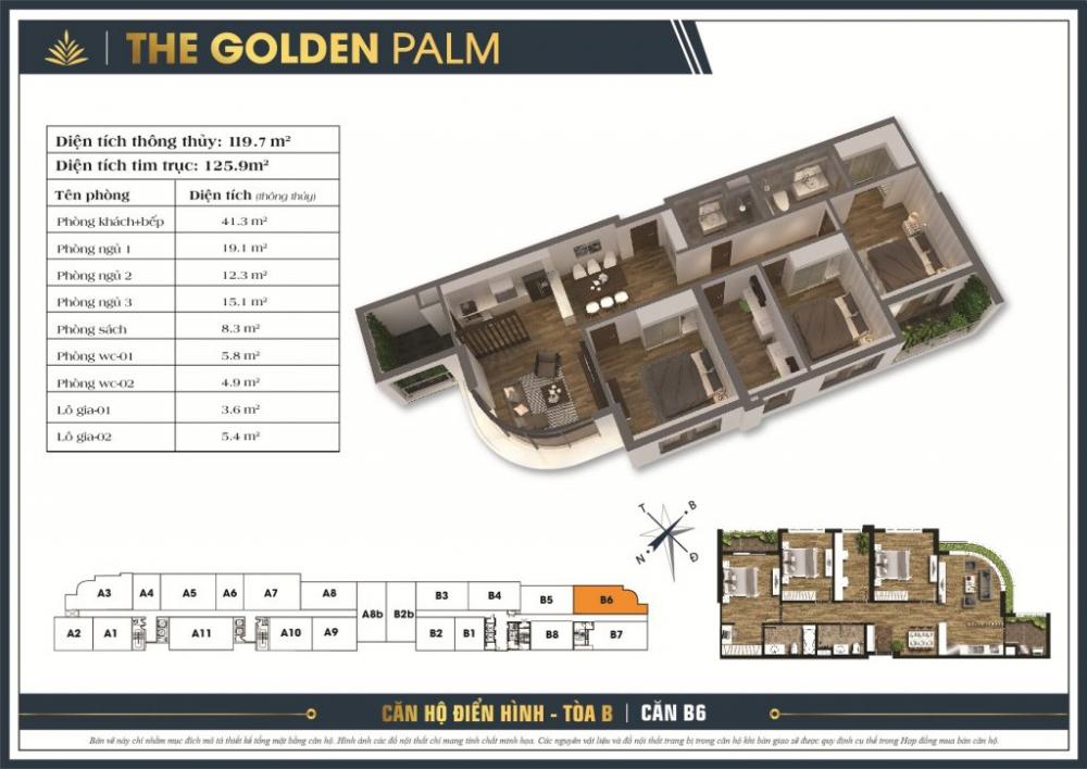 Thiết kế căn hộ B6