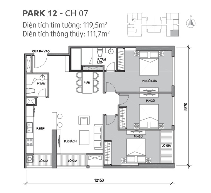 Thiết kế căn hộ 07