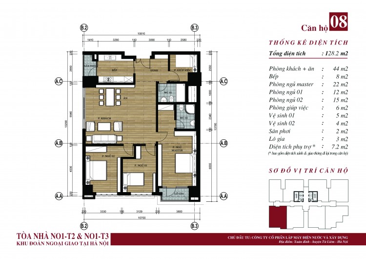Thiết kế căn hộ số 08