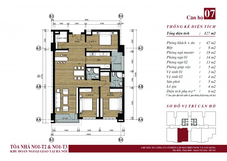 Thiết kế căn hộ số 07