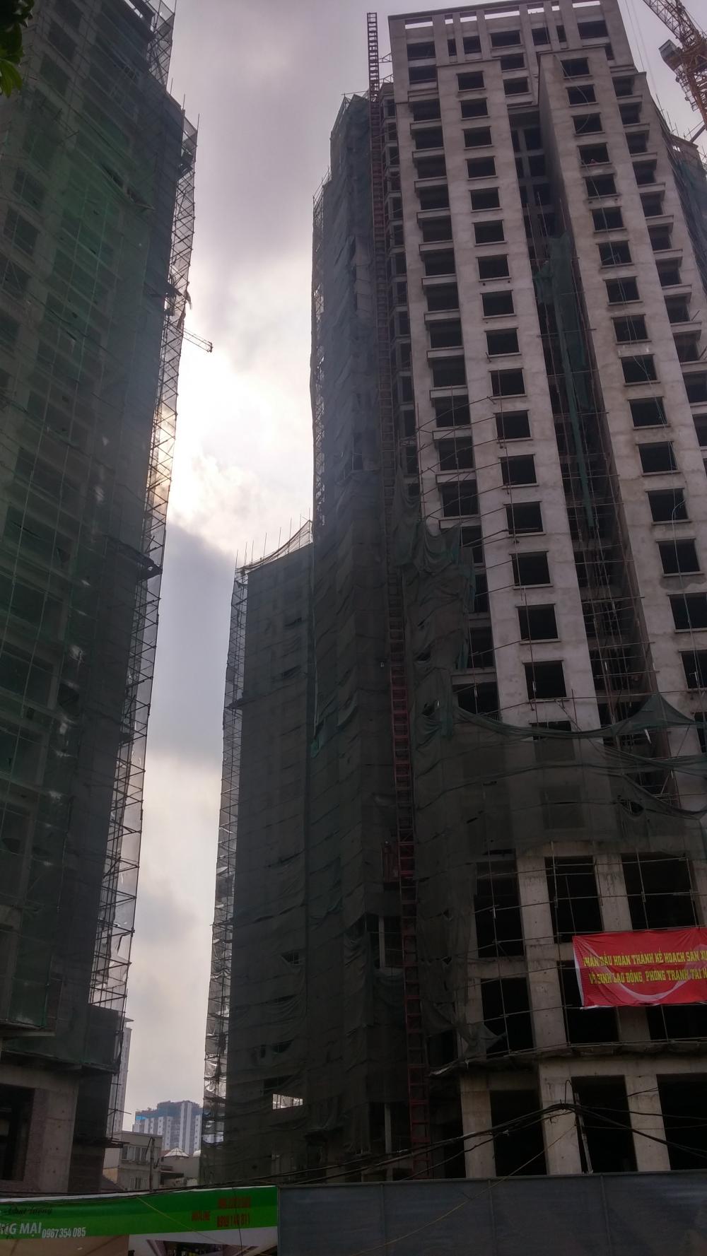 Dự án đã cất nóc