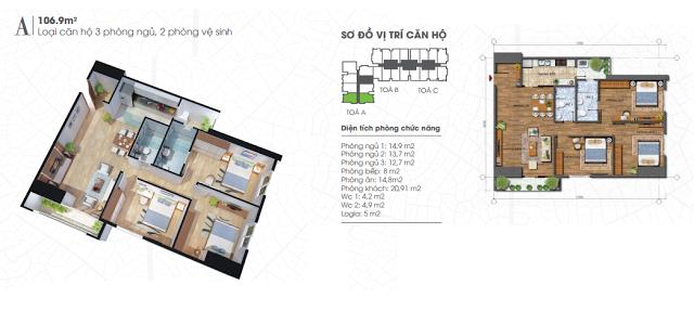 Thiết kế căn hộ A