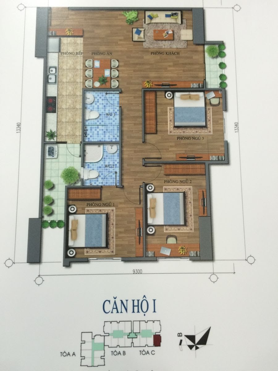 Thiết kế căn hộ I