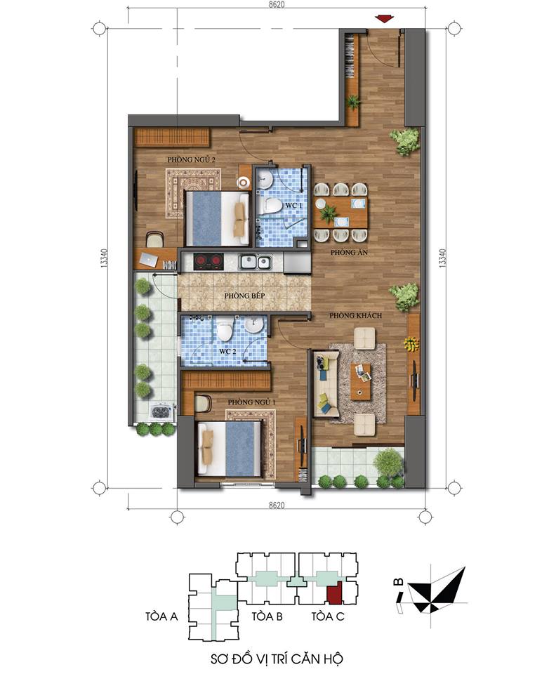 Thiết kế căn hộ 08