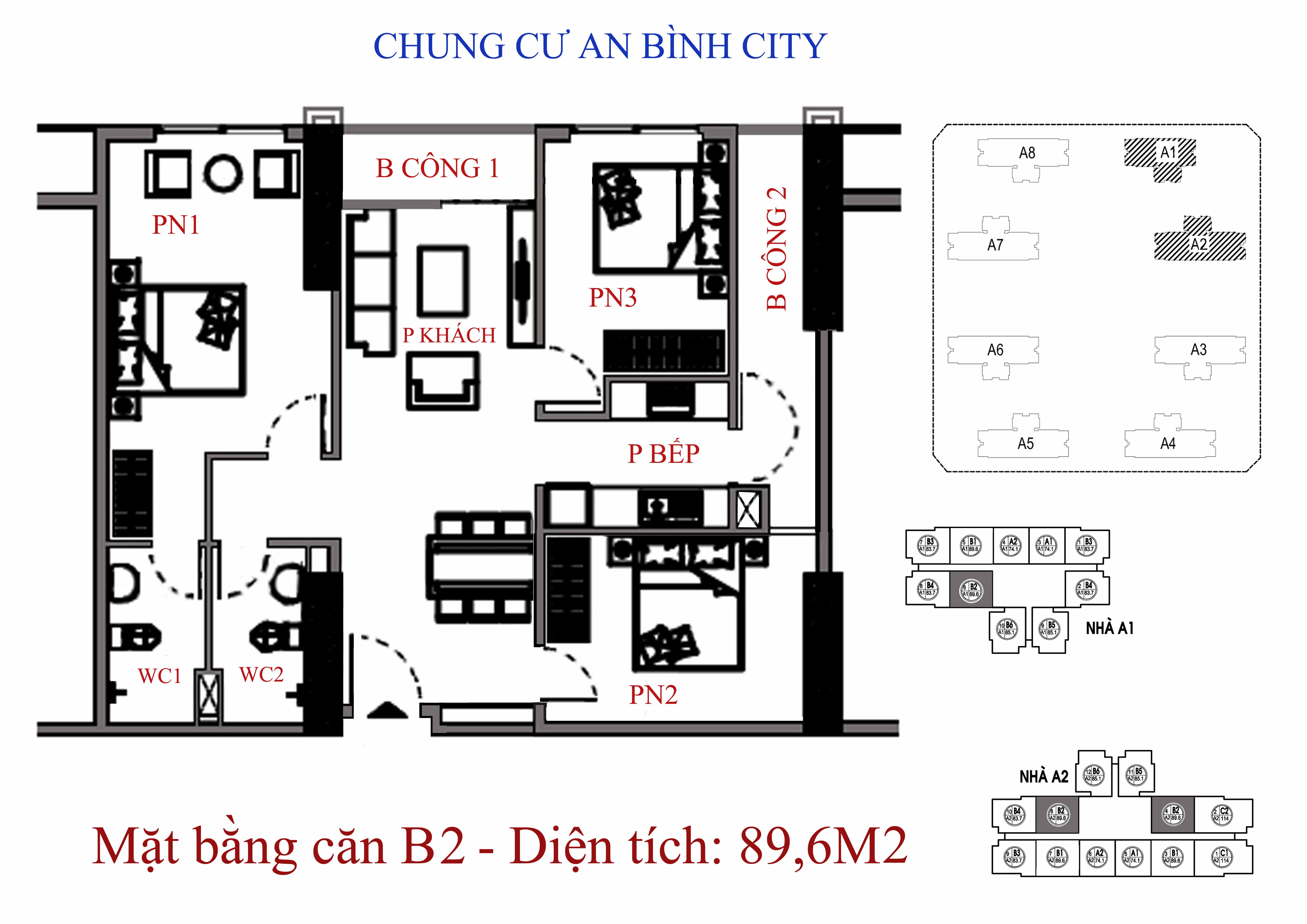 Thiết kế căn hộ B2