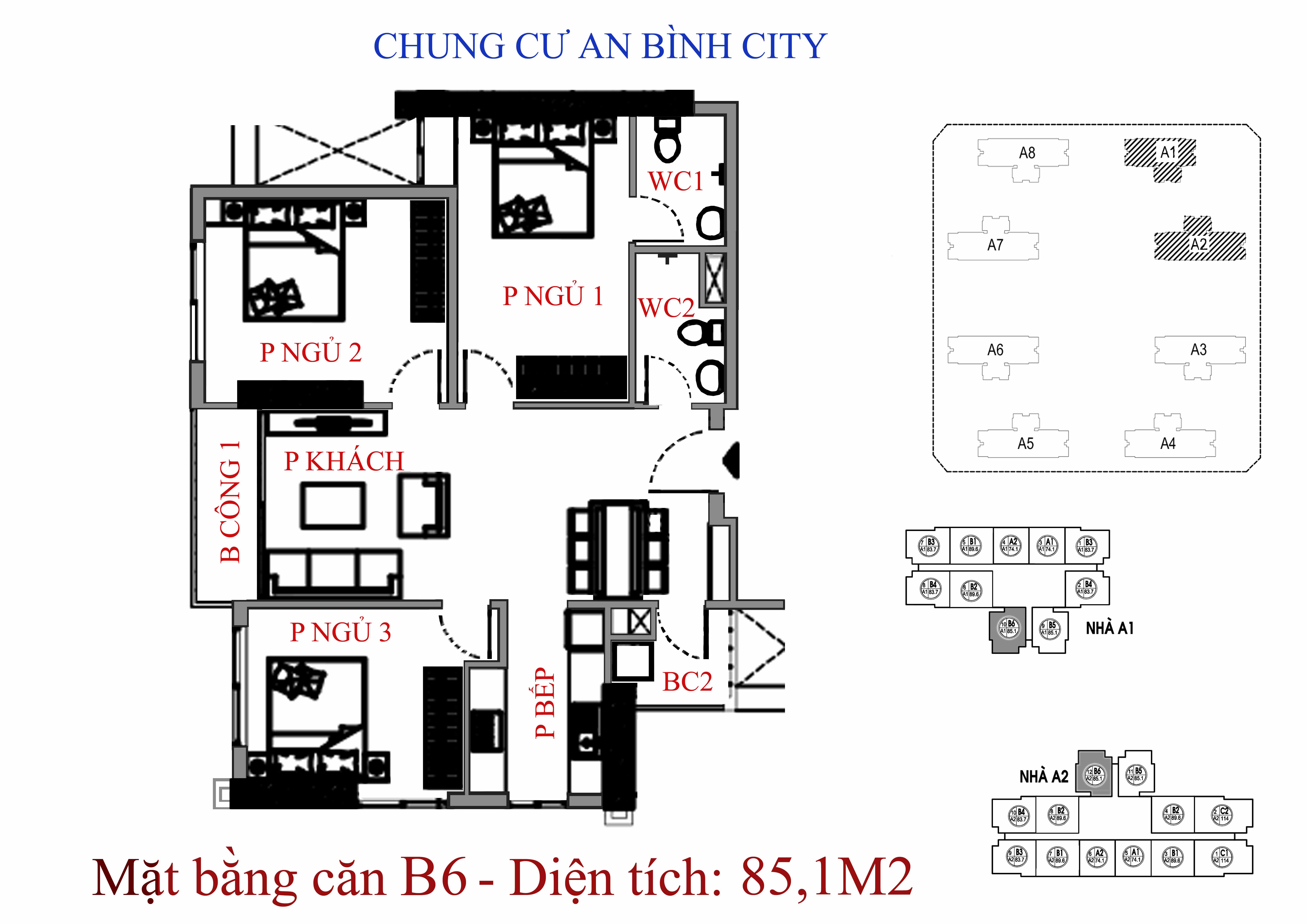 Thiết kế căn hộ B6