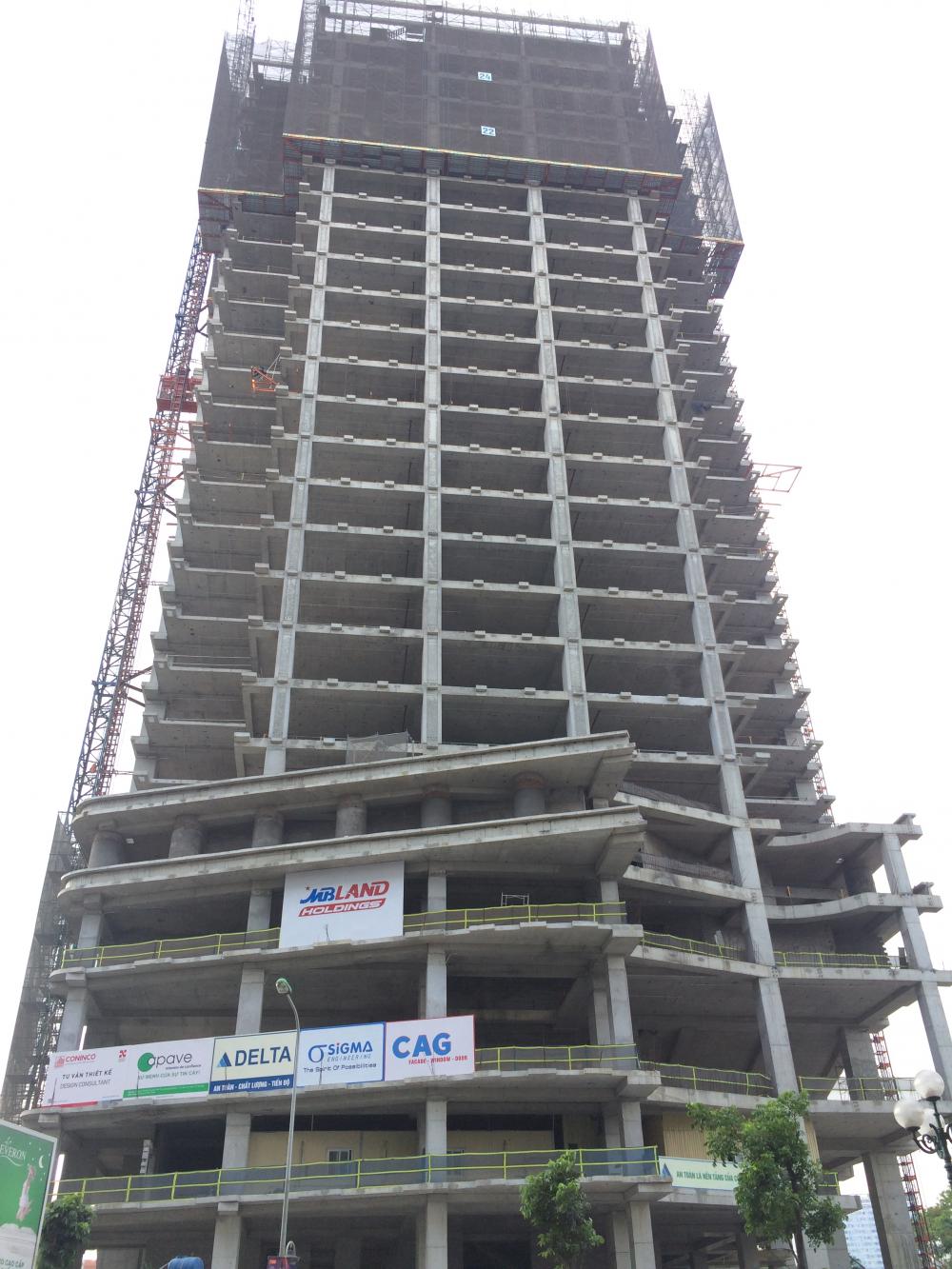 Dự án đã cất nóc