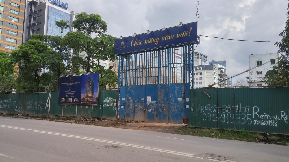 Dự án đang chuẩn bị mặt bằng