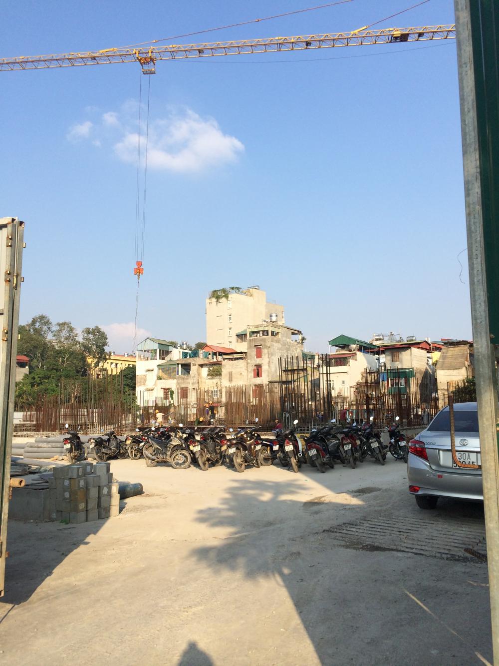 Dự án đã hoàn thiện móng