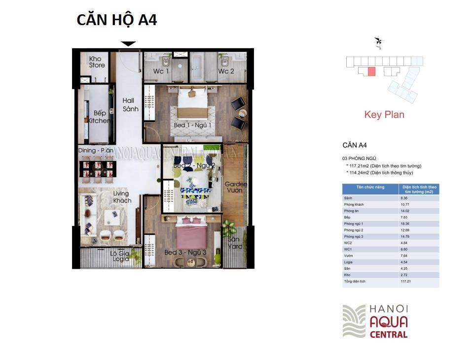Thiết kế căn hộ A4