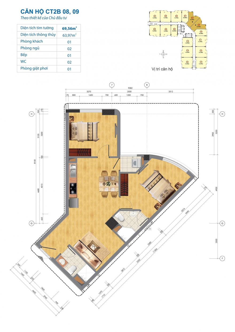 Thiết kế căn hộ 08, 09