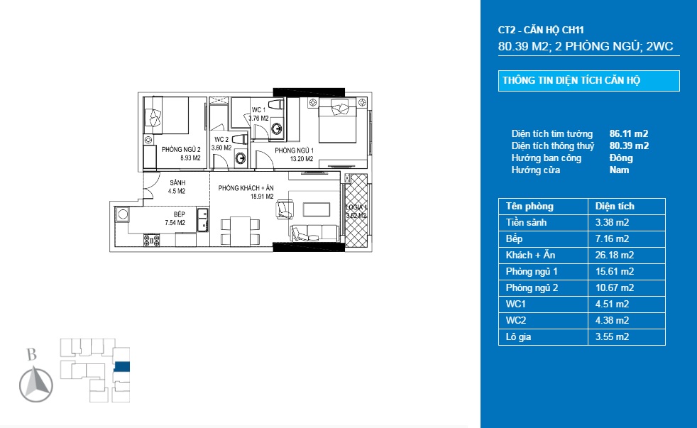 Thiết kế căn hộ 11