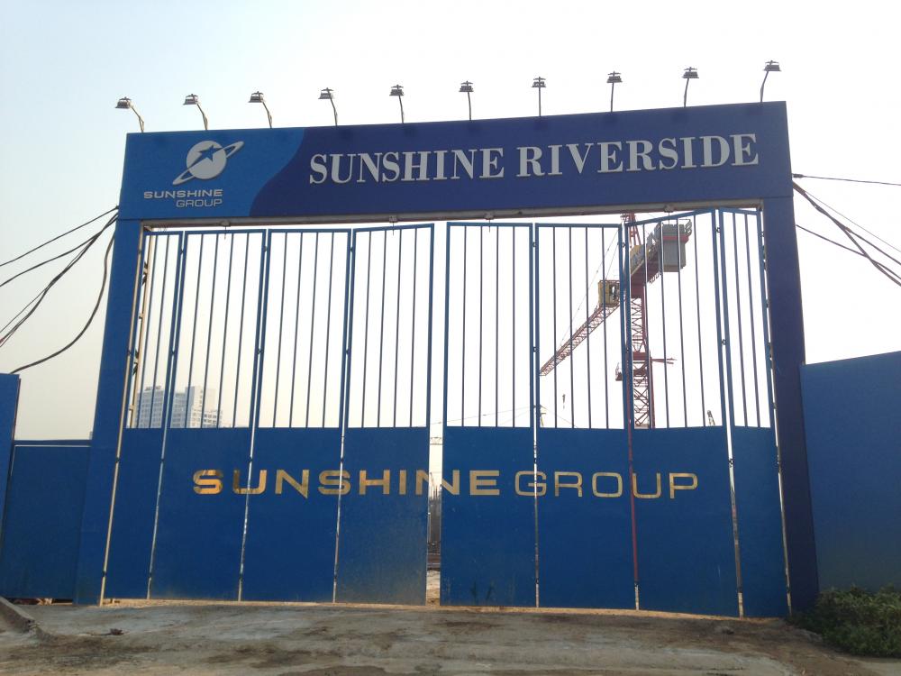 Dự án đang tiếp tục thi công móng, hầm