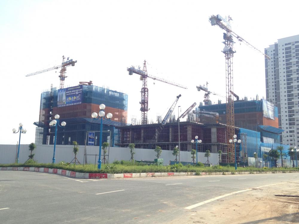 2 tòa thi công tới tầng 10, 1 tòa thi công tới tầng 3