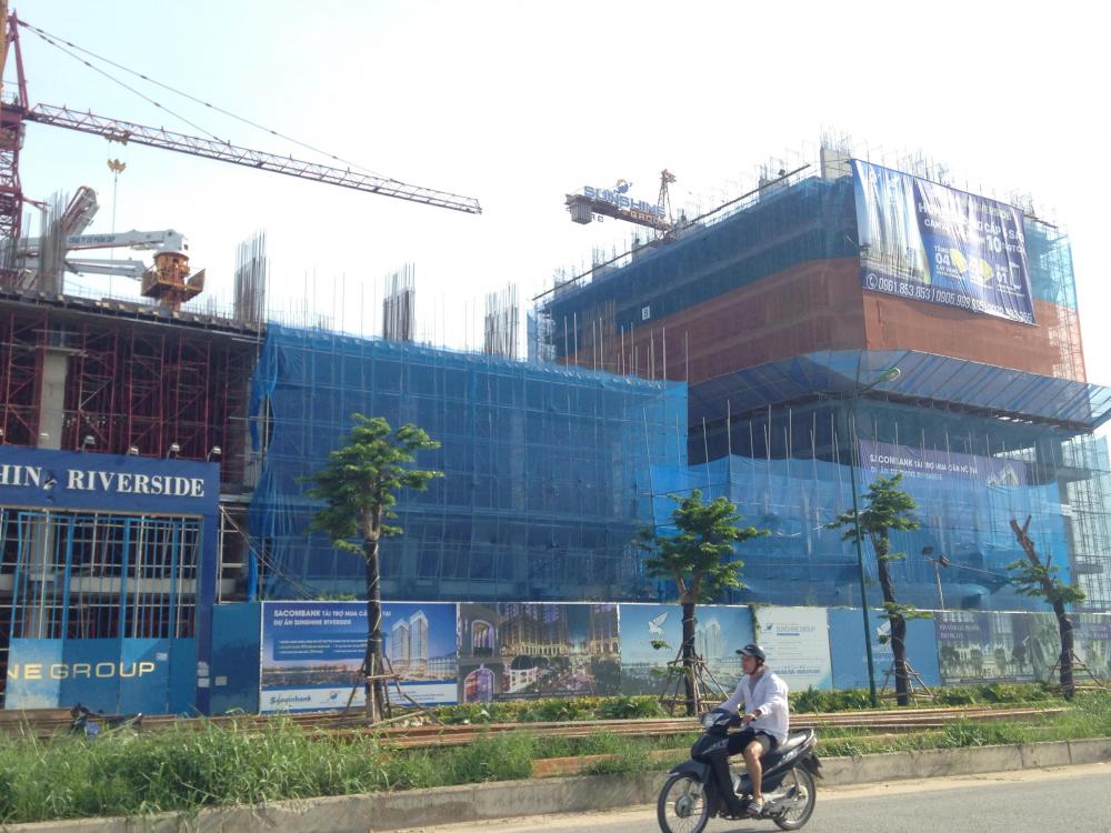 2 tòa thi công tới tầng 10, 1 tòa thi công tới tầng 3