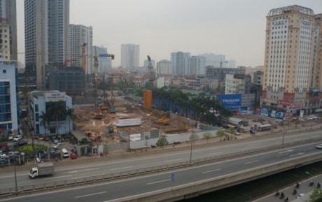 Dự án đang thi công phần móng