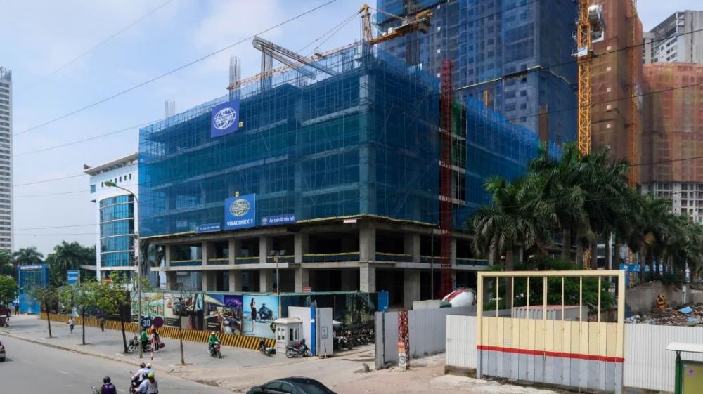 Dự án đang xây tới tầng 6, chuẩn bị lên tầng 7