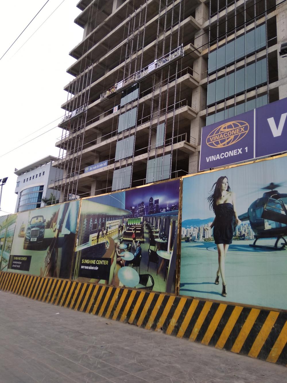 Dự án đang tiếp tục thi công phần thô