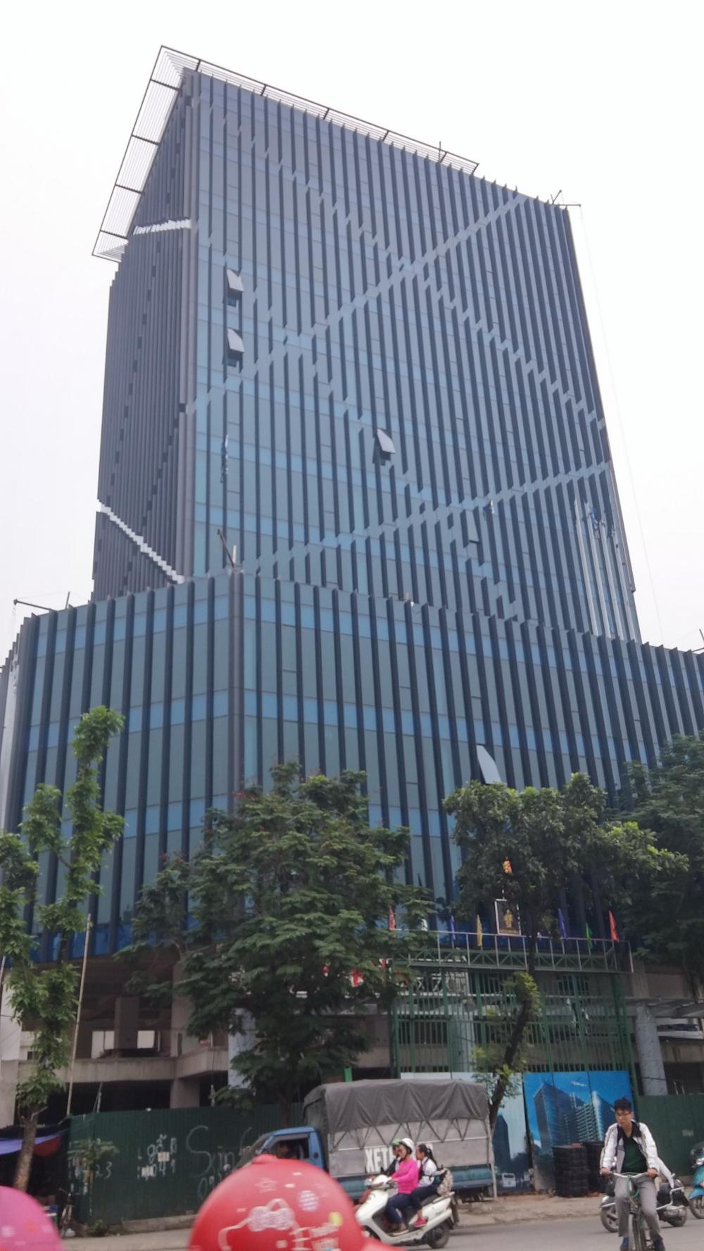 Dự án đang hoàn thiện nốt mặt ngoài, chuẩn bị bàn giao