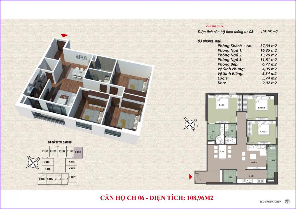 Thiết kế căn hộ 06