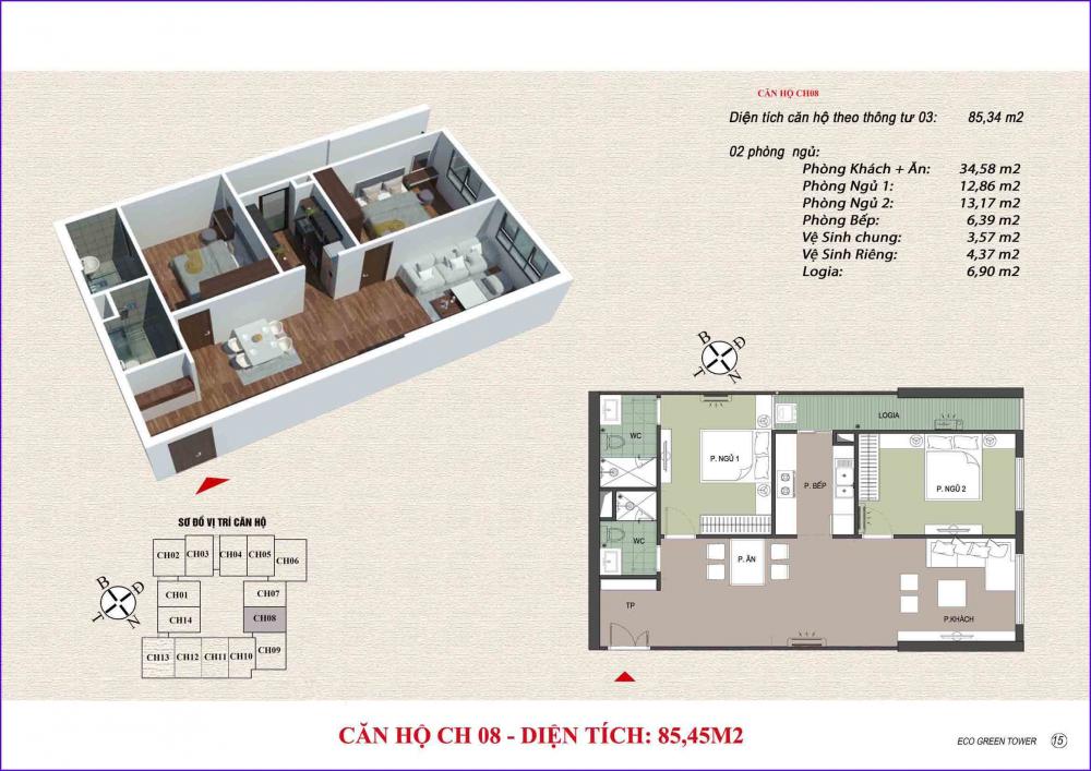 Thiết kế căn hộ 08