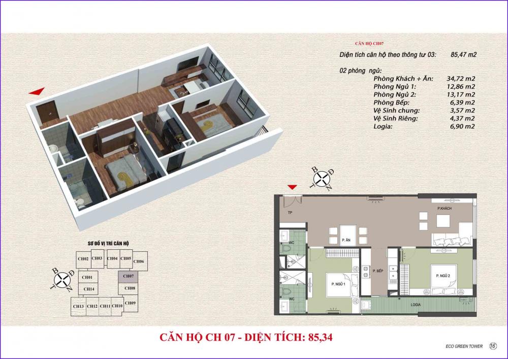 Thiết kế căn hộ 07