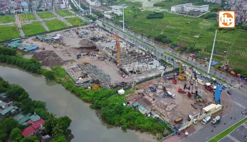 Dự án đang thi công phần móng