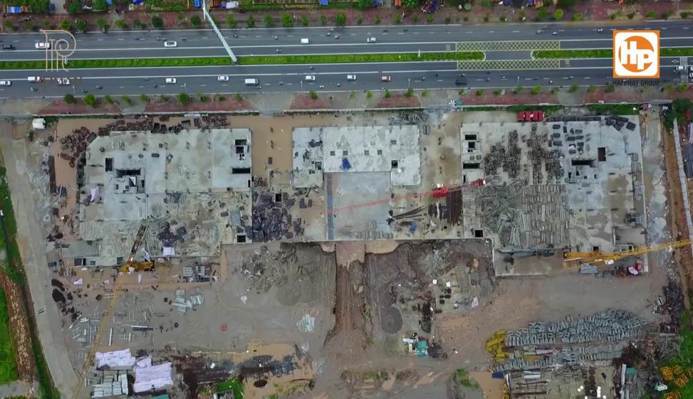 Dự án đang thi công phần móng