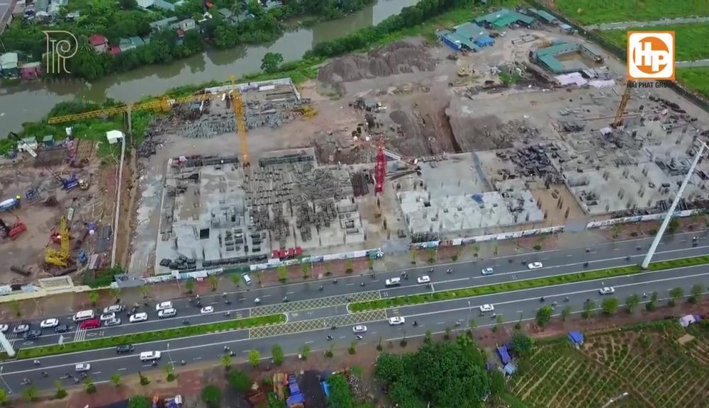 Dự án đang thi công phần móng