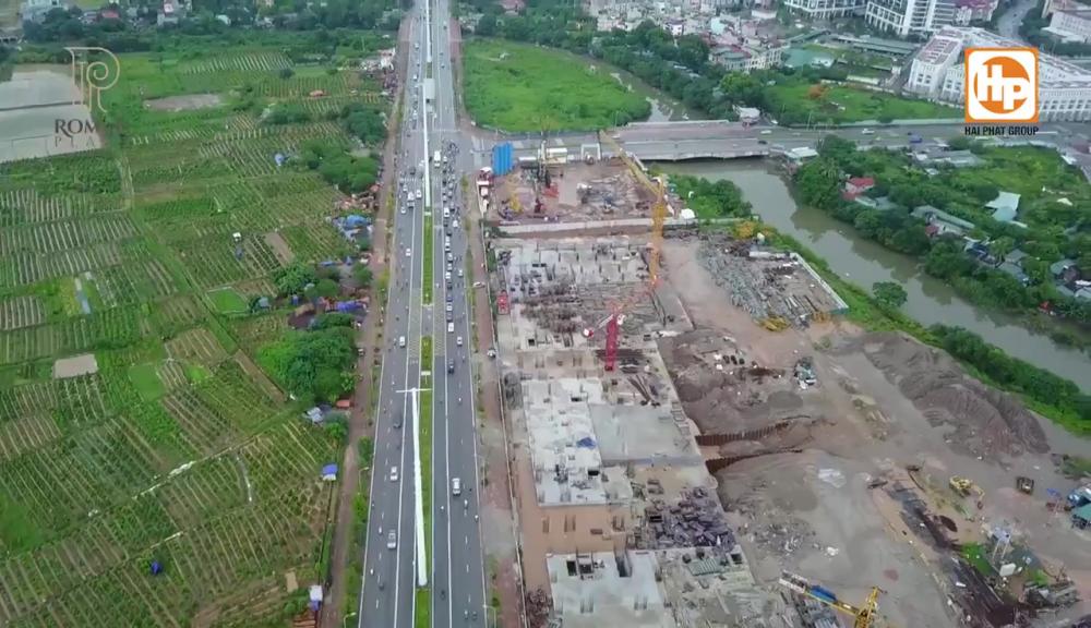 Dự án đang thi công phần móng