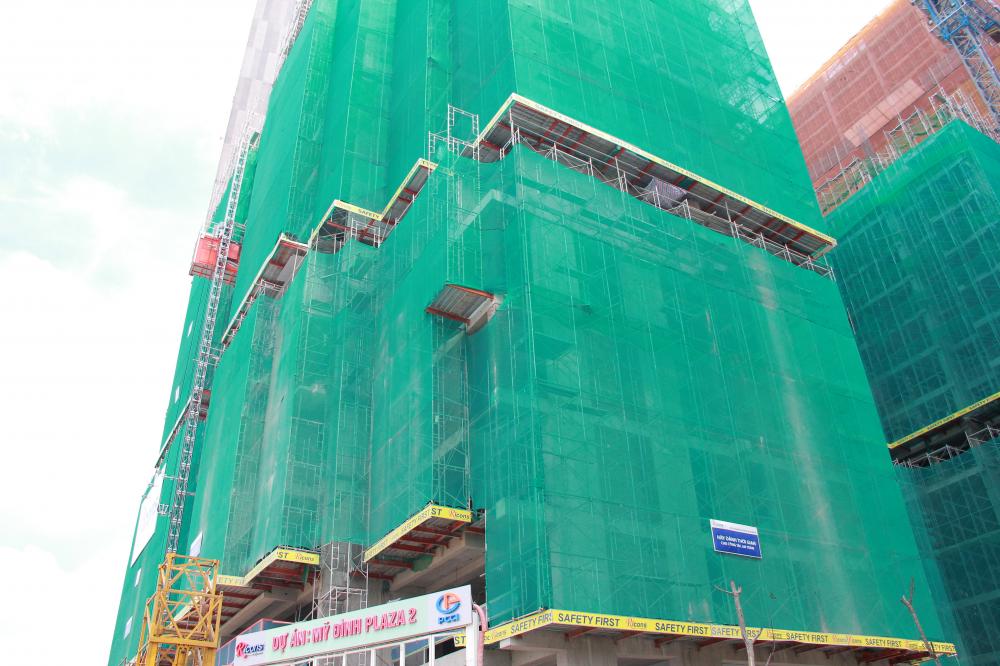 Dự án đang thi công tới tầng 14