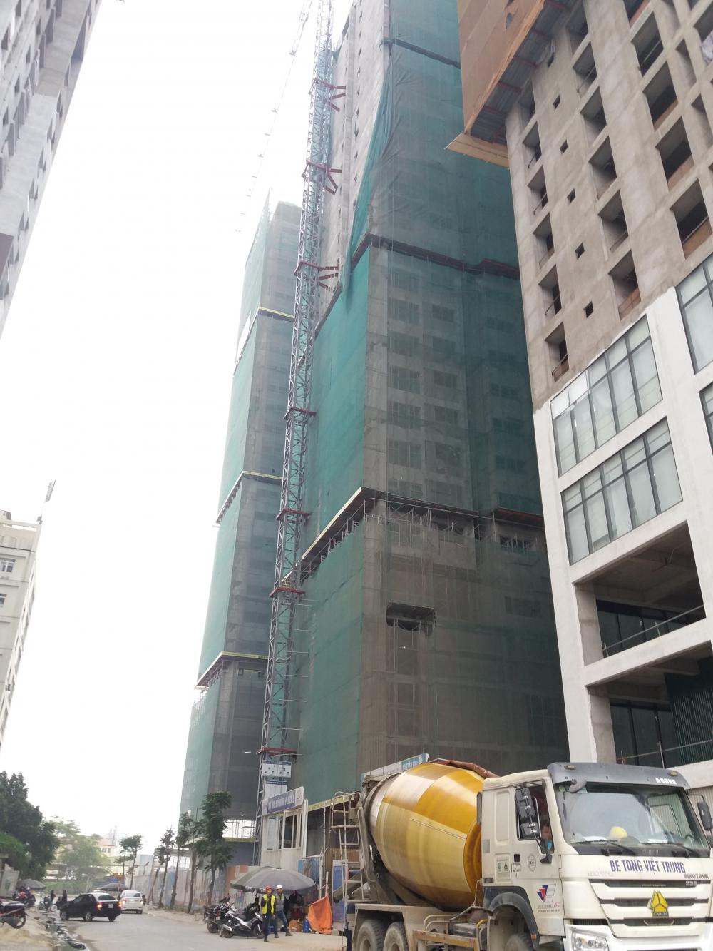 Dự án đang hoàn thiện nốt tầng 28