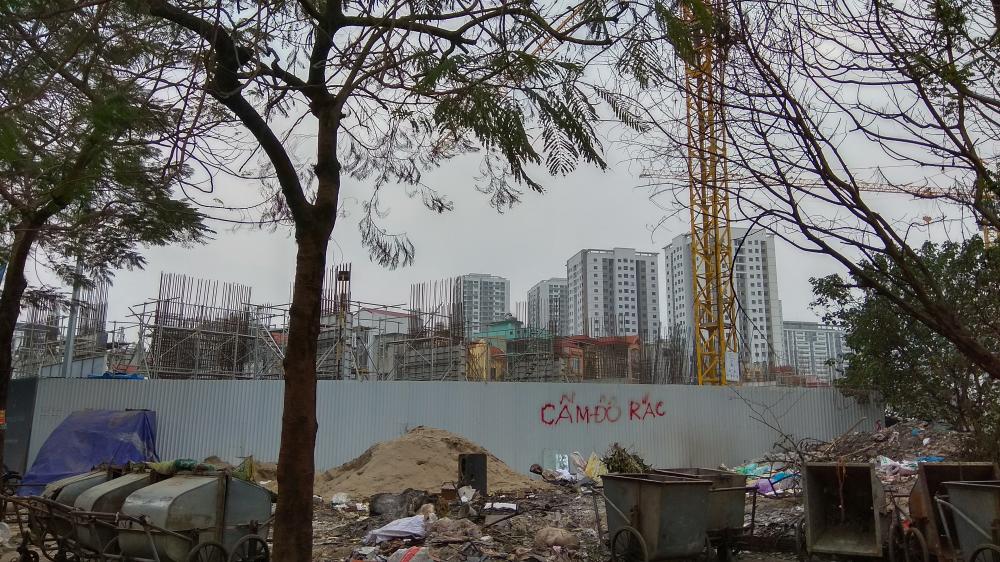 Dự án đang thi công tầng 1