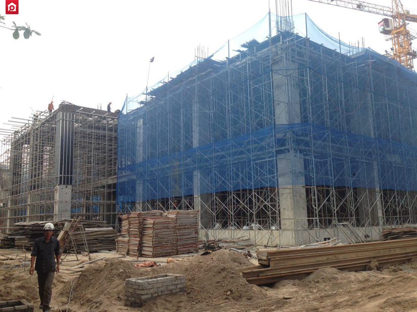 Dự án đang thi công phần thô