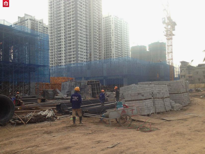 Dự án đang thi công phần thô