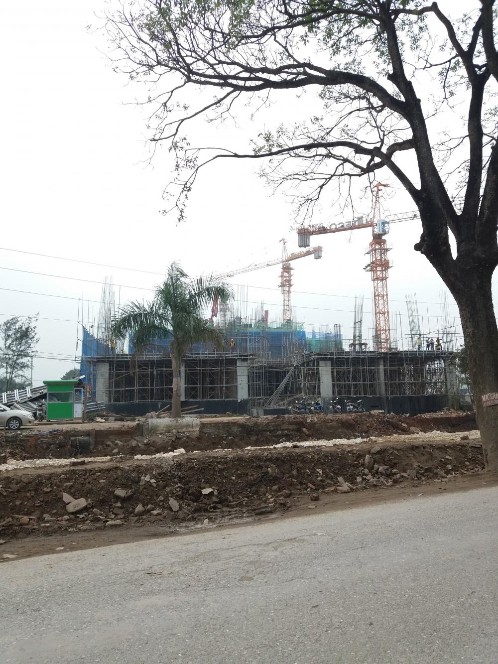 Dự án đang trong quá trình thi công