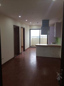 Dự án đang trong quá trình hoàn thiện bên ngoài, bên trong đang bắt đầu hoàn thiện tầng 6