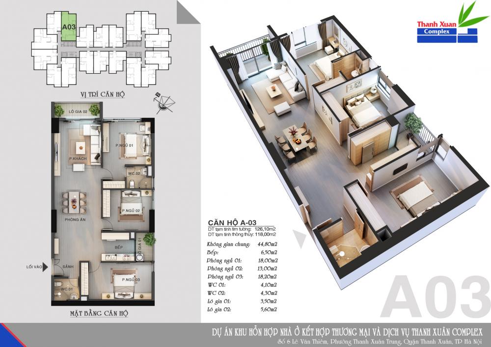 Thiết kế căn hộ A-03