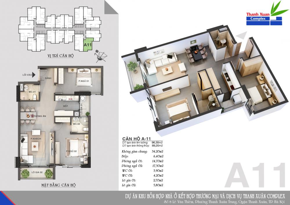 Thiết kế căn hộ A-11
