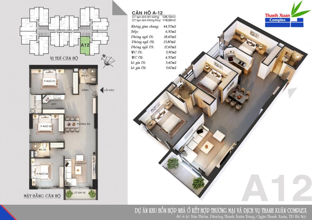 Thiết kế căn hộ A-12