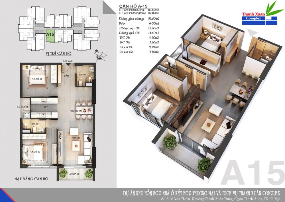 Thiết kế căn hộ A-15