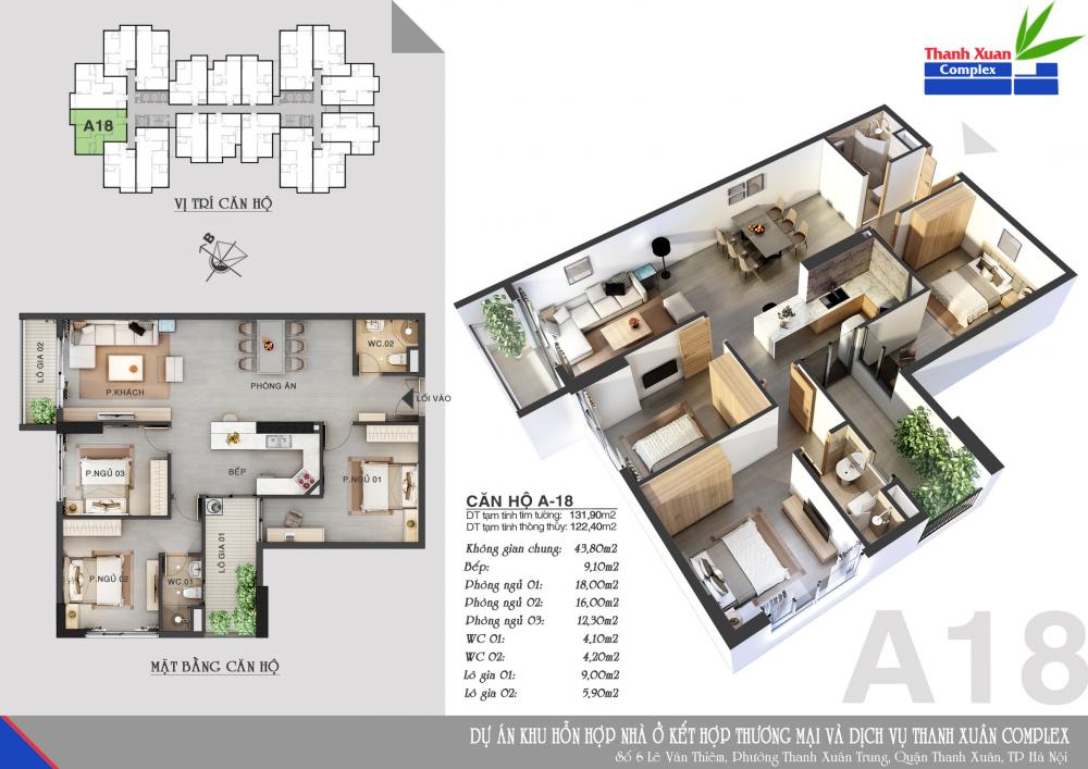 Thiết kế căn hộ A-18