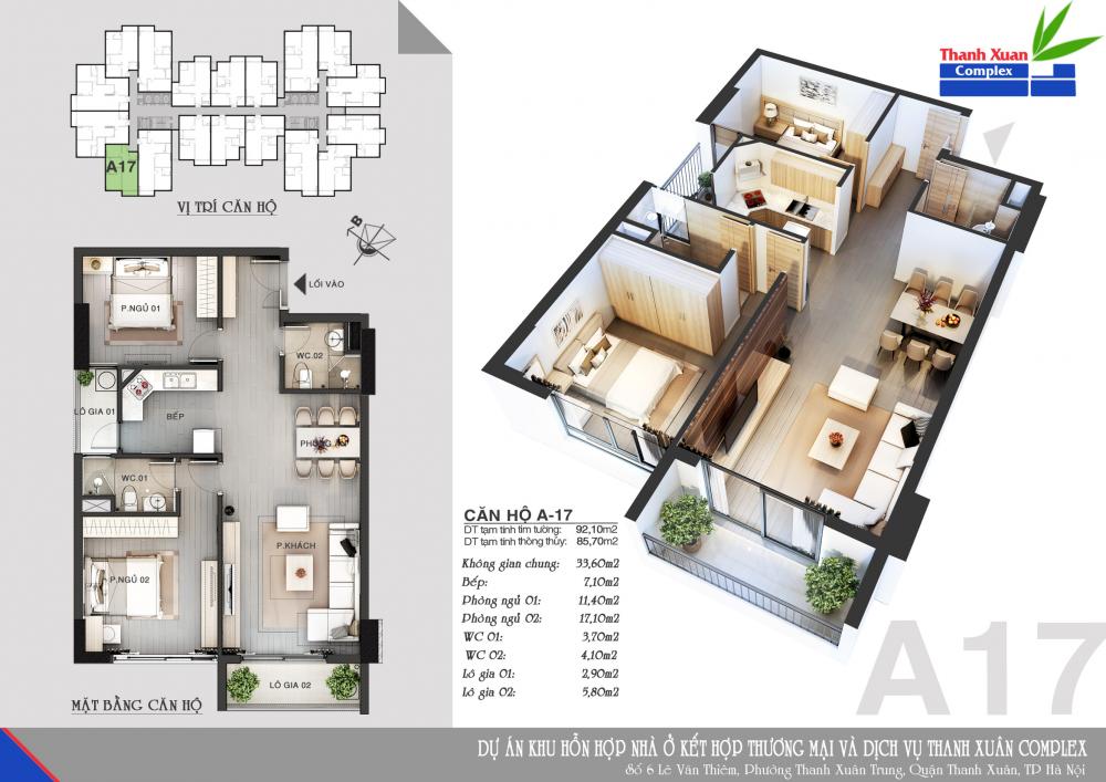 Thiết kế căn hộ A-17