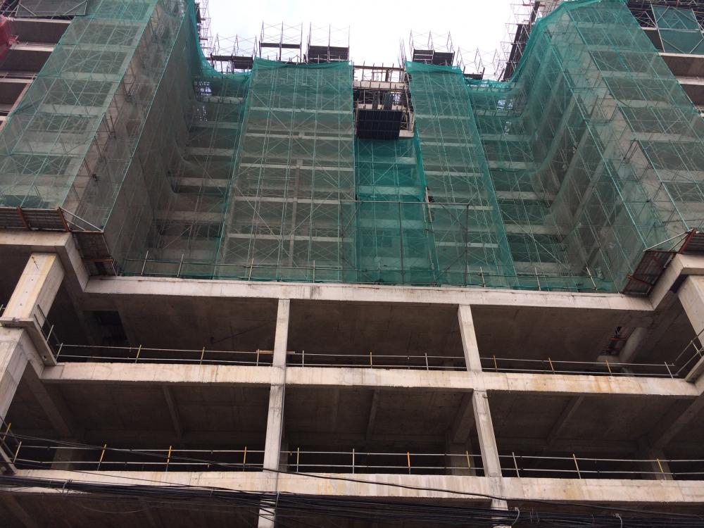 Dự án đang thi công mới mặt sàn tầng 13